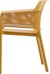 Nardi - Bundle 4x Net chaise avec accoudoirs moutarde - 3 - Aperçu