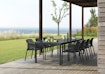 Nardi - Bundle Rio uitschuifbare tafel DurelTOP 140 cm + 4x Net Armleunstoel  antraciet - 8 - Preview