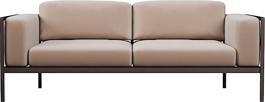 Tribù - Natal Alu Sofa Zweisitzer - 1