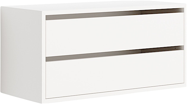 New Works - Module de rangement Cabinet Low avec tiroirs - 1