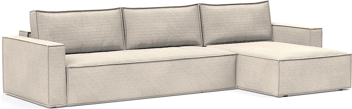 Innovation Living - Newilla Canapé-lit avec Lounger - 1