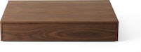 New Works - Mass Wide Coffee Table avec tiroir - Walnut - 3 - Aperçu