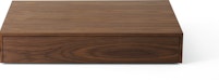 New Works - Mass Wide Coffee Table avec tiroir - Walnut - 3 - Aperçu