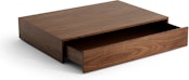 New Works - Mass Wide Coffee Table avec tiroir - Walnut - 1 - Aperçu