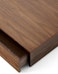 New Works - Mass Wide Coffee Table mit Schublade - Walnut - 2 - Vorschau