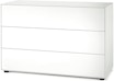 Piure - Nex Pur Box profilé avec tiroir - blanc - L120 - H77,5 - 1 - Aperçu