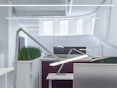 Nimbus - Roxxane Office Tischleuchte - silber-eloxalfarben mit Fußplatte - 9