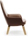 Normann Copenhagen - Era fauteuil hoog met houten frame - 3 - Preview