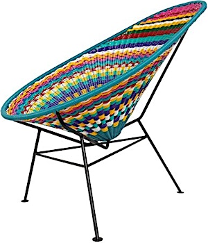 AcapulcoDesign - Chaise Oaxaca - Mexico Colours - 1