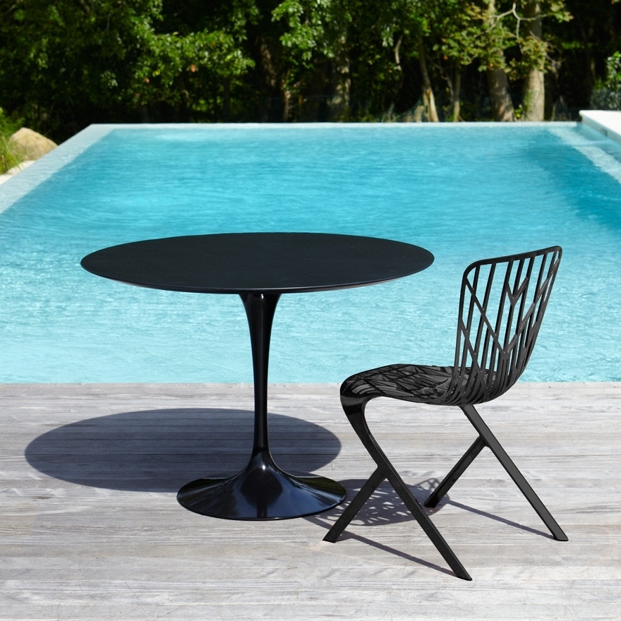 Knoll International Saarinen Outdoor Esstisch - rund kaufen | SCHÖNER