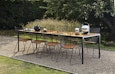HOUE - Bundle 6x Click Armlehnstuhl mit niedriger Lehne schwarz + Four Tisch 210cm schwarz - 4 - Vorschau