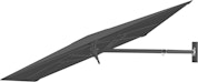 Umbrosa - Paraflex UX Wall Volledig Zwart parasol - 1 - Preview