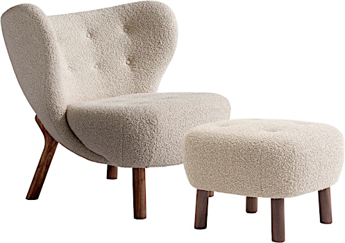 &Tradition - Little Petra VB1 Fauteuil & ATD1 Poef  - 1