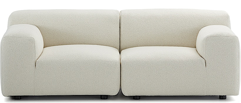 Kartell - Plastics Duo 2-Sitzer Sofa - 1
