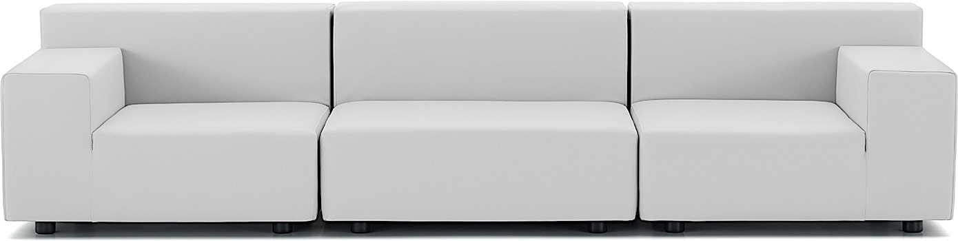 Kartell - Plastics Tech Fabric 3-Sitzer Sofa - 1