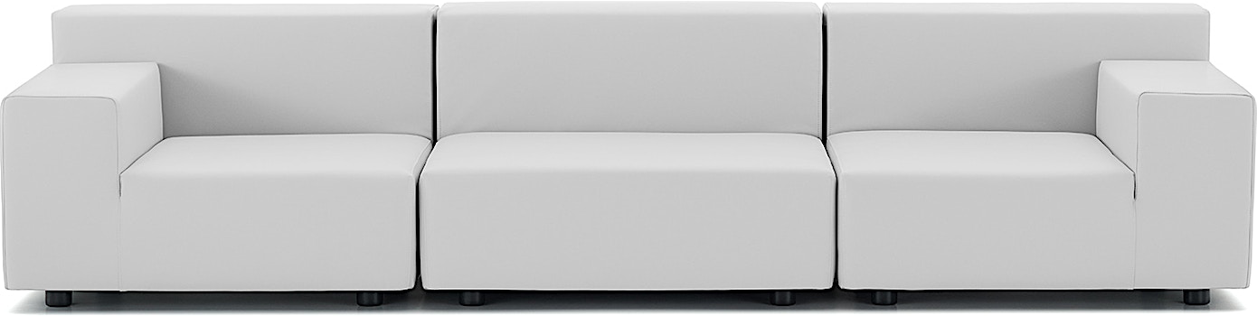 Kartell - Plastics Tech Fabric 3-Sitzer Sofa - 1
