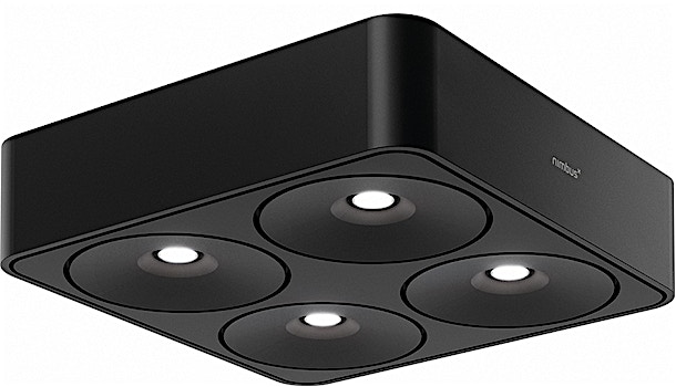 Design Outlet - Nimbus - Q FOUR Deckenleuchte - schwarz matt - 80° (Retournr. 242246) - 1