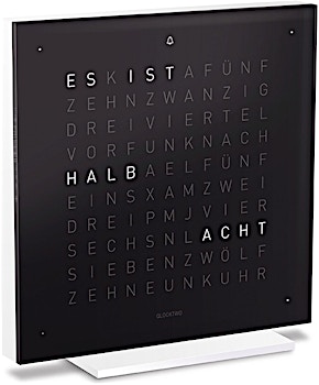 QLOCKTWO - Qlocktwo Touch Pure Wecker - deutsch - 1 QLOCKTWO - Qlocktwo Touch Pure Wecker - deutsch - 1