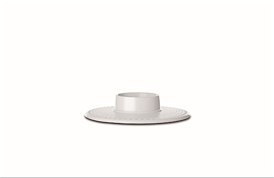 Lyngby Porcelæn - Rhombe Blockkerzenhalter Ø14,5 cm weiss porzellan - Weiss - 1 Lyngby Porcelæn - Rhombe Blockkerzenhalter Ø14,5 cm weiss porzellan - Weiss - 1