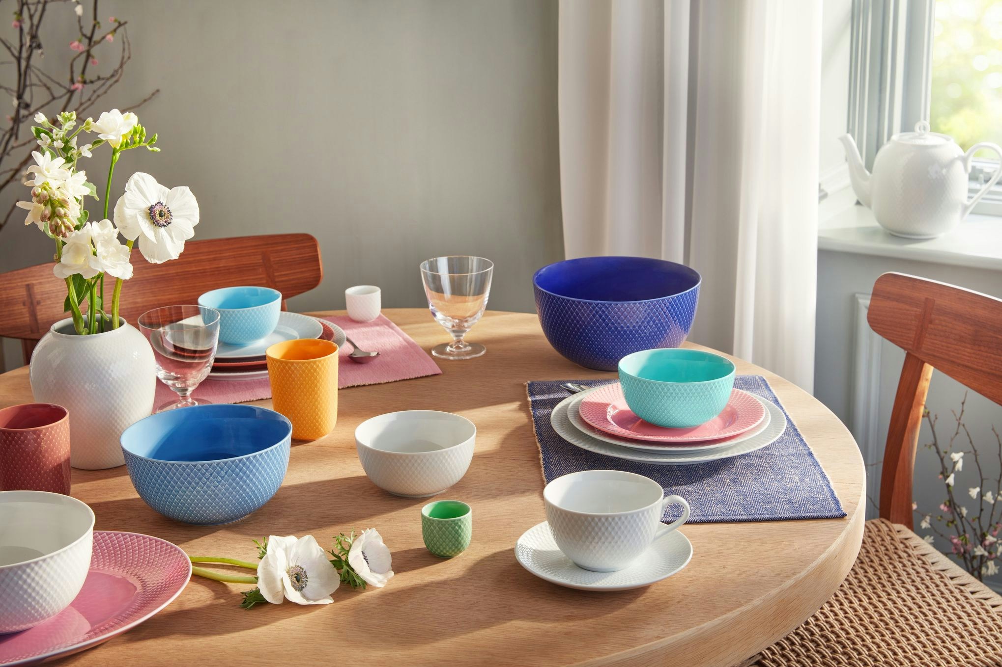 Lyngby Porcelæn Rhombe Color Schale kaufen | SCHÖNER WOHNEN-Shop