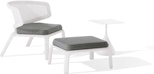 Dedon - Seashell Lounge Stuhl - chalk - 2 - Vorschau
