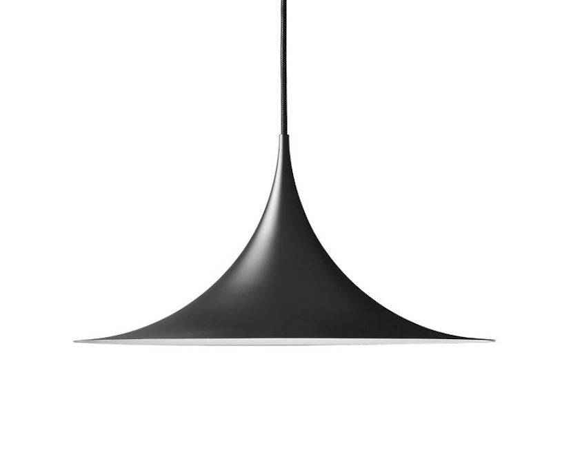 Gubi - Semi Pendant - Ø30 cm - noir - 1