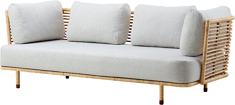 Cane-line Indoor - Sense 3-sitzer Sofa - 1 Cane-line Indoor - Sense 3-sitzer Sofa - 1