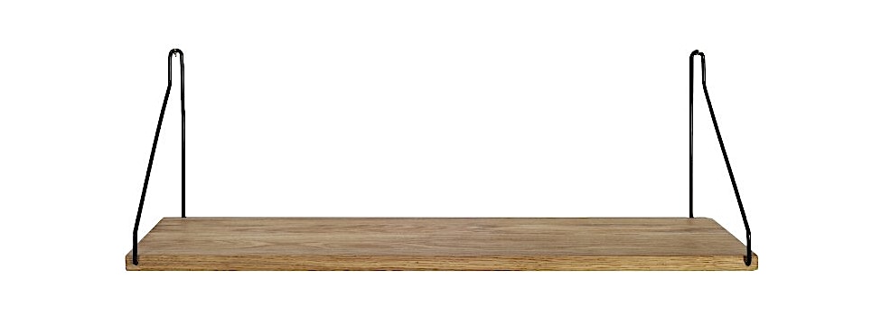 Design Outlet - Frama - Shelf Regal - Natur - 60 x 27 cm - schwarz - 1