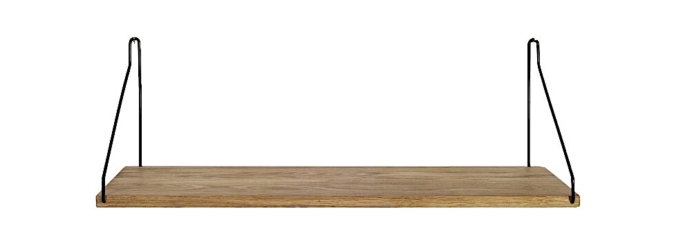Design Outlet - Frama - Shelf Regal - Natur - 60 x 27 cm - schwarz - 1 Design Outlet - Frama - Shelf Regal - Natur - 60 x 27 cm - schwarz - 1