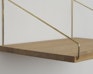 Design Outlet - Frama - Shelf Regal - Natur - 40 x 27 cm - Messing - 6 - Vorschau
