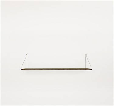 Frama - Frama - Shelf Plank - donker eiken - roestvrij staal - 80 x 20 - 1