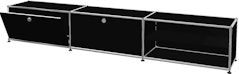 USM Haller - Lowboard 3 x 1 - 2 Klappen und 1 Zwischenboden - 1 - Vorschau