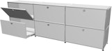 USM Haller - Sideboard 3 x 2 - Klappen und Auszüge - 1 - Vorschau