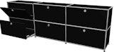 USM Haller - Sideboard 3 x 2 -  portes battantes et tiroirs  - 1 - Aperçu