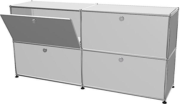 USM Haller - Sideboard 2 x 2 - 4 kleppen - 1