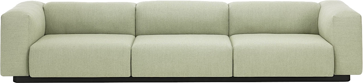 Vitra - Soft Modular 3-Sitzer Sofa - 1