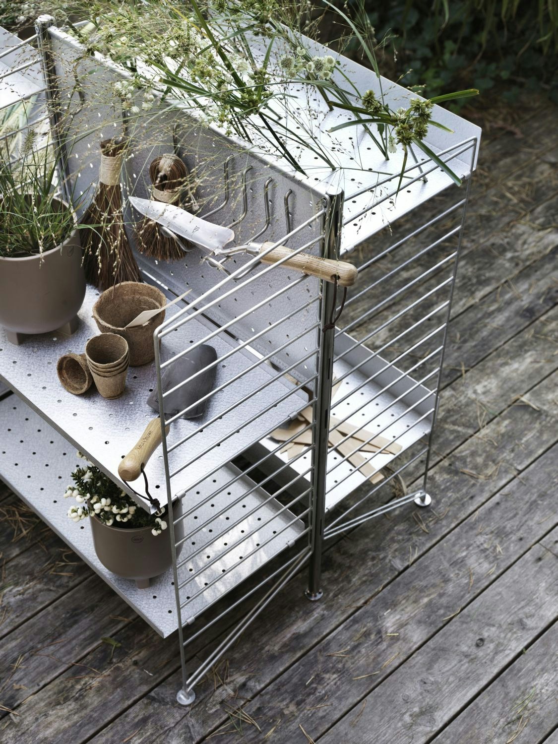 String Furniture Freistehendes Regal Outdoor galvanisiert - verzinkt kaufen