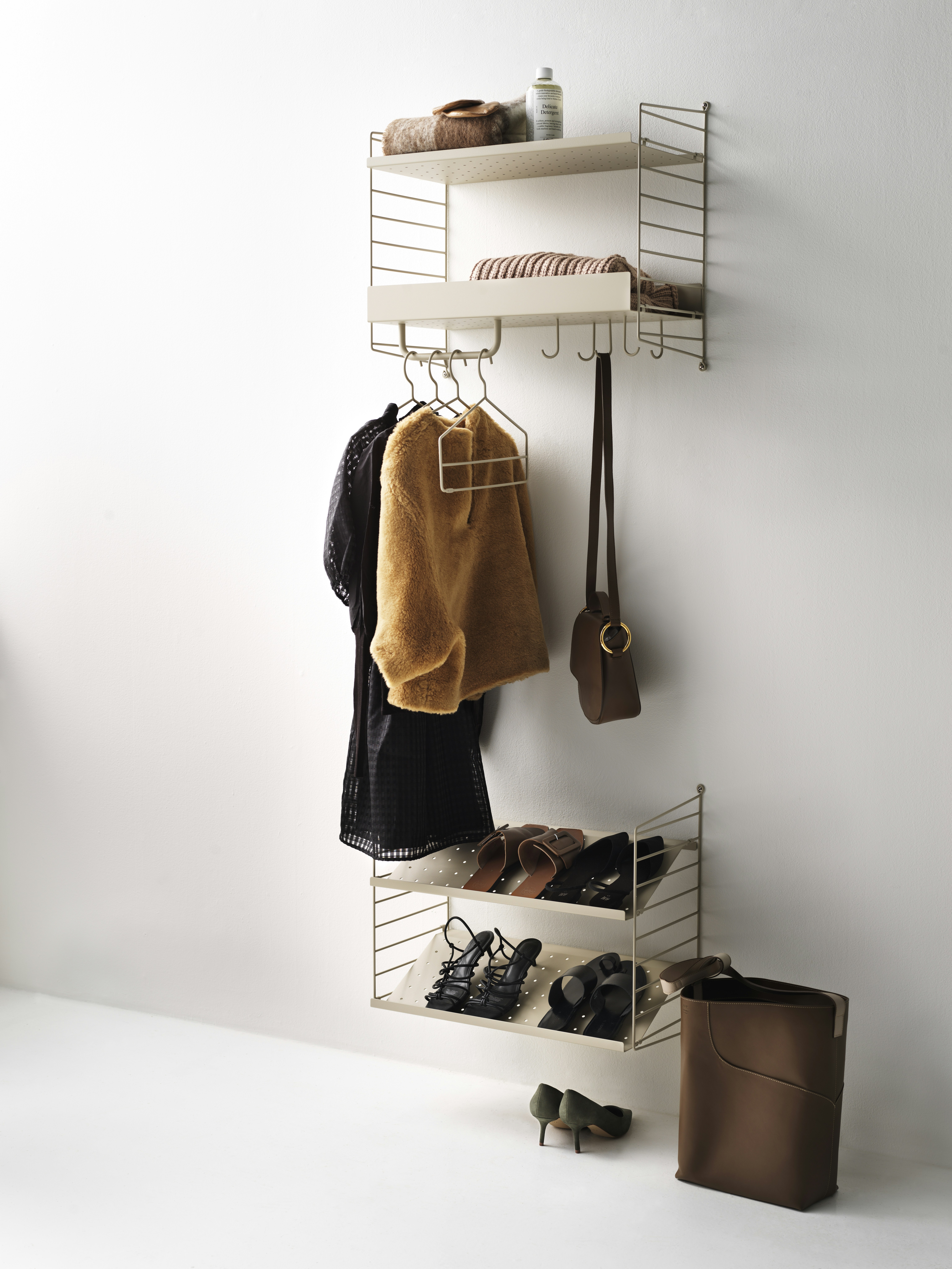 String Furniture Flur Garderobe Regalsystem klein Bundle L kaufen