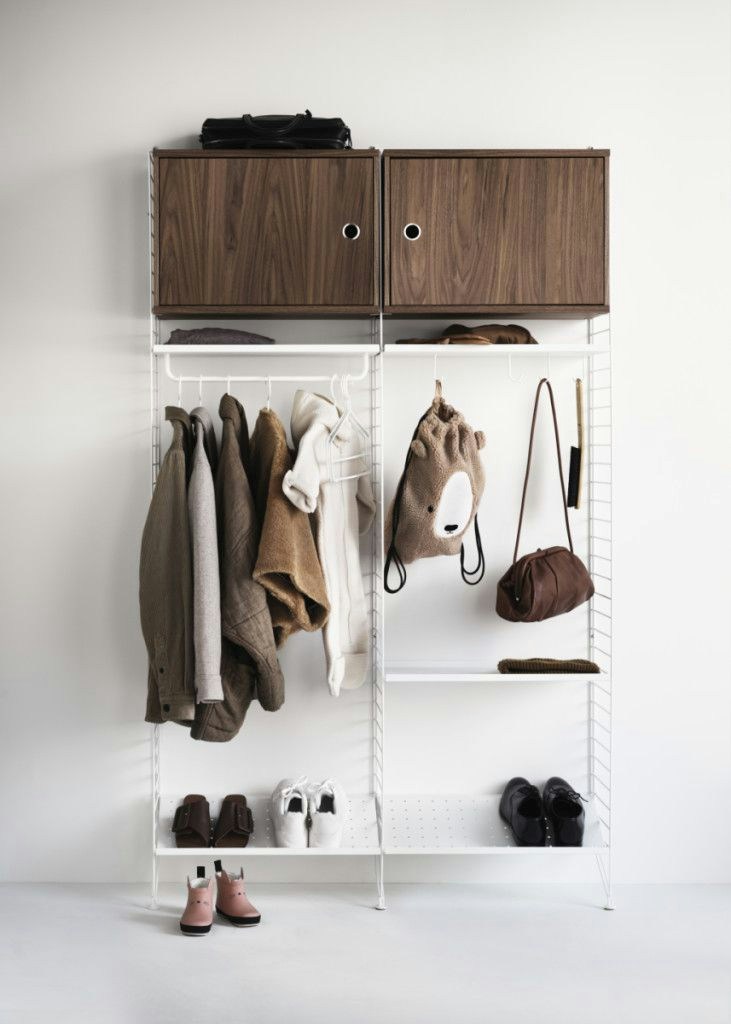 String Furniture Flur Garderobe Regal Kombination Bundle T kaufen