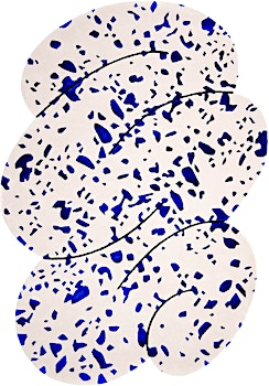 Okej - Squiggle Teppich - Speckled - 1
