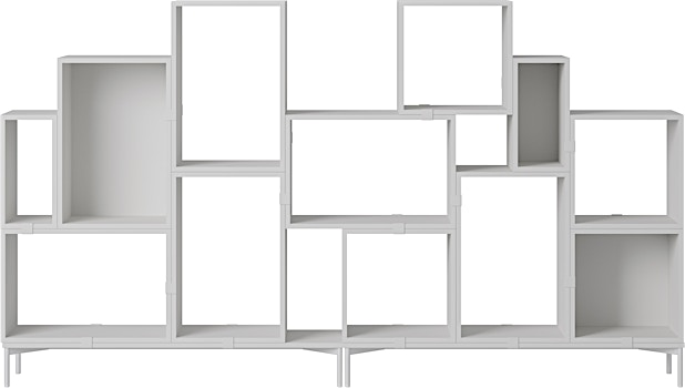 Muuto - Gestapelde boekenkast configuratie 3 - 1