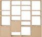 Muuto - Gestapelde boekenkast configuratie 4 - 1 - Preview