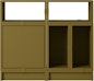 Muuto - Rangement bureau Stacked Configuration 5 - 1 - Aperçu