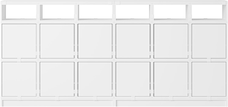 Muuto - Stacked Storage Sideboard Konfiguration 1 - 1