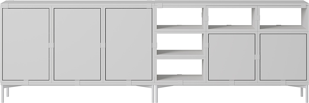Muuto - Stacked Storage Sideboard Konfiguration 2 - 1