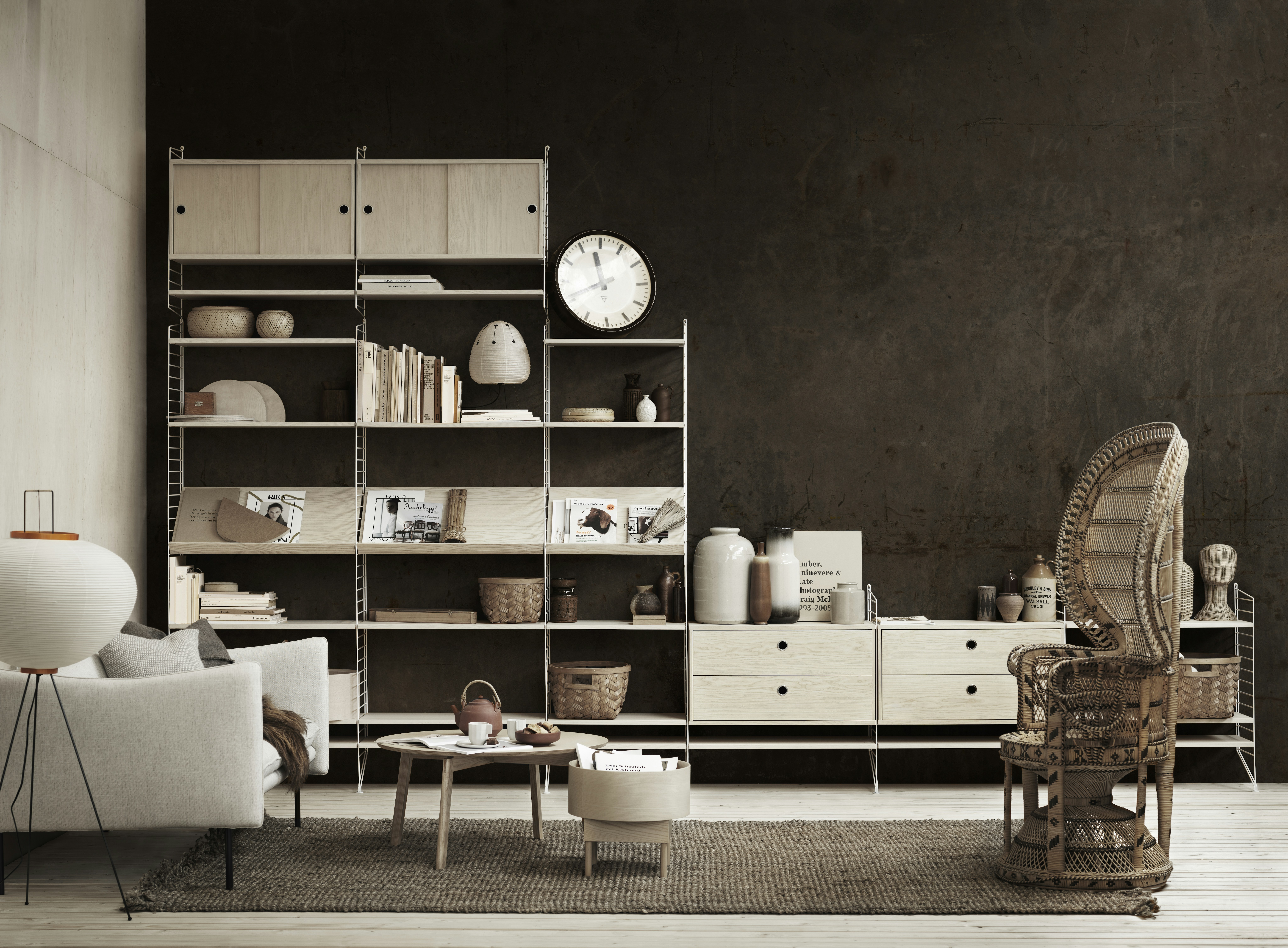 String Furniture Regal-Schrankkombination Wohnzimmer Bundle J kaufen
