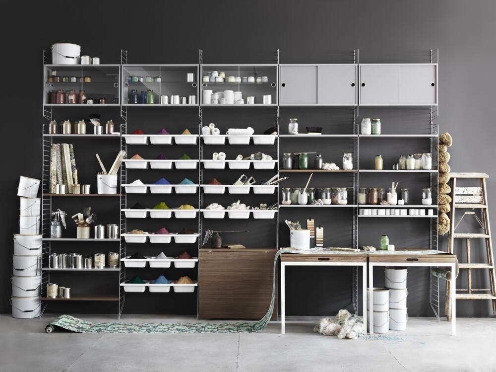String Furniture Aufbewahrungseinsatz - Filz kaufen | SCHNER WOHNEN-Shop