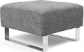 Innovation Living - Supremax Deluxe Excess Ottoman - Dess. 563 Charcoal Twist - 1 - Preview