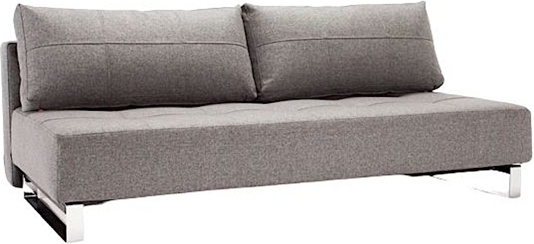 Innovation Living - Supremax Deluxe Excess Schlafsofa - Dess. 563 Charcoal Twist - 1