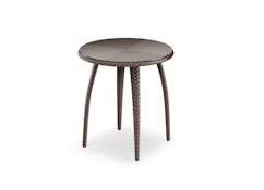 Dedon - Table de salle à manger ronde Tango 90 cm - bronze - 3